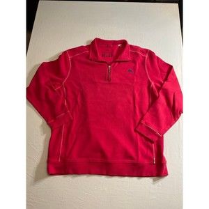 Men's XXL Tommy Bahama Red Relax Pullover Sweatshirt